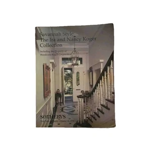 Sotheby’s 24. Oktober 1998 Savannah Style The Ira And Nancy Koger Collection - Bild 1 von 2