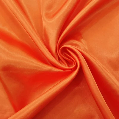 Wholesale Satin Fabrics White Black Plain Solid Charmeuse Satin Material Lining  - Image 1 of 4