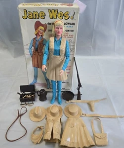 Vintage Jane West Doll In Original Box With Accessories Louis Marx 2067 - Picture 1 of 24