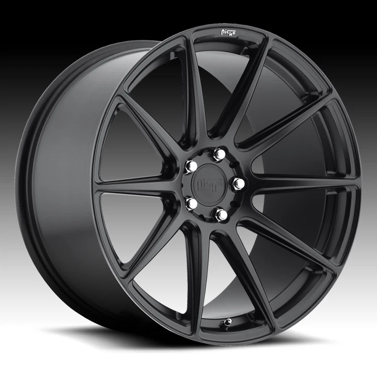 4/Nicho M147 Essen Matte Negro 18x8 5x112 42mm (M1471880F8+42) Foto 1 de 1