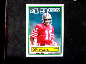 1983 TOPPS #169 JOE MONTANA IN NRMT-MINT CONDITION..49ERS..HOFAMER - Picture 1 of 2