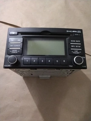 07 08 09 10 11 现代口音调幅/调频 XM CD 收音机 原始设备制造商 96110-1E080CA HY132CU — 第 1/4 张图片