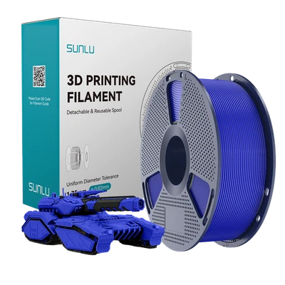 SUNLU ASA PLA+ SILK PETG ABS EABS TPU WOOD High Speed PLA Marble Filament - Image 1 of 4
