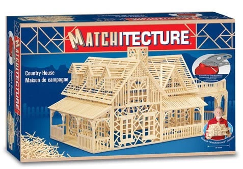 Matchitecture Country House Matchstick Kit - Image 1 of 1