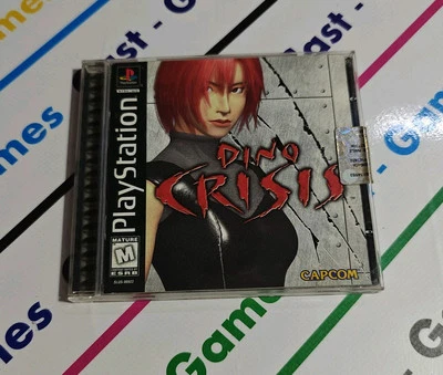 PS1 DINO CRISIS NTSC-USA PLAYSTATION 1 RARE VERSIONE AMERICANA  - Immagine 1 di 4