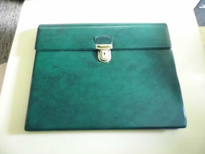 A4 Fächermappe  Aktenmappe Ordnungsmappe 12 Fächer - grün - UNBENUTZT - NEU - Bild 1 von 2