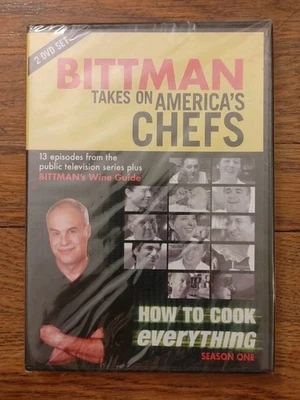 Mark Bittman How To Cook Everything: Season One (2 Disc DVD Set) NEW SEALED - Image 1 of 2