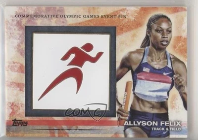 Broche 2012 equipe olímpica dos EUA e esperançosos evento Jogos Allyson Felix - Imagem 1 de 2
