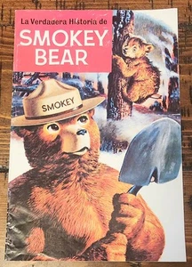 La Verdadera Historia de Smokey Bear Comic Fire Safety Promo 1991 Reprint - Picture 1 of 4