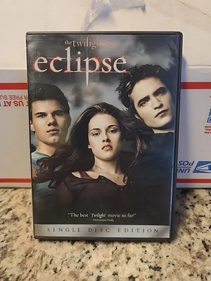 The Twilight Saga: Eclipse- DVD, 2010 - Single Disc Edition SCFI Vampire Romance Foto 1 de 4