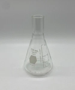 KIMBLE Flask, Culture, Long Neck, 125mL - 6 PACK - BRAND NEW - AUS DISPATCH - Picture 1 of 2