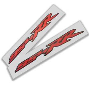954RR Motorcycle graphics red and black x 2 pieces - Picture 1 of 2