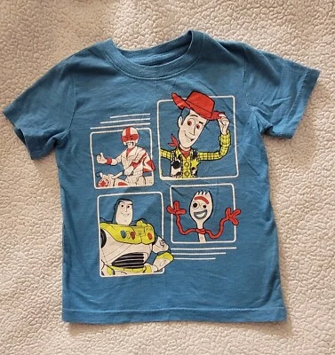 Camiseta manga corta Disney Pixar Toy Story niños talla 4 Foto 1 de 4