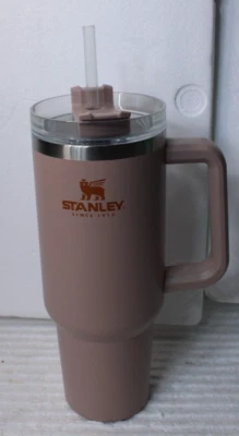 Vaso Stanley 40 OG Original FLOR DE PAJA ROSA RARO Foto 1 de 4