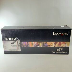 Lexmark 24035SA Black Toner Ink Printer Cartridge E230 - Black