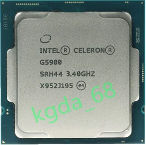 Procesador CPU Intel Celeron G5900 3,40 GHz 2M caché doble núcleo LGA1200 58 W SRH44 - Imagen 1 de 1