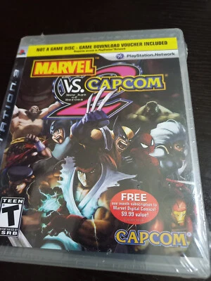 SEALED Marvel vs. Capcom 2 unopened (PlayStation 3, PS3 2012) READ DESCRIPTION - Image 1 of 3