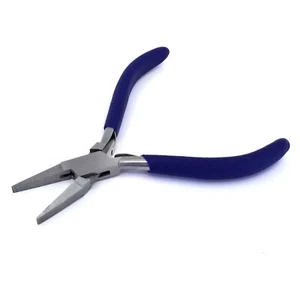 EUROTOOL Santa Fe Series Plier Flat Nose 4.75" Jewelry, Wire Work PLR-360.05 - Picture 1 of 3