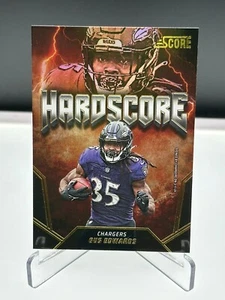 Score Football 2024 Gus Edwards Hardscore Inserto Custodia Hit SSP Bello! 🔥 - Foto 1 di 3