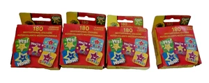 Teaching Tree Reward Motivational Stickers 10 Designs In Roll 180 Pieces - x4 - Picture 1 of 3