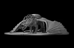 Elder Brain Dragon Terrestrial para D&D Dungeons and Dragons Pathfinder DND Mini - Imagen 1 de 1