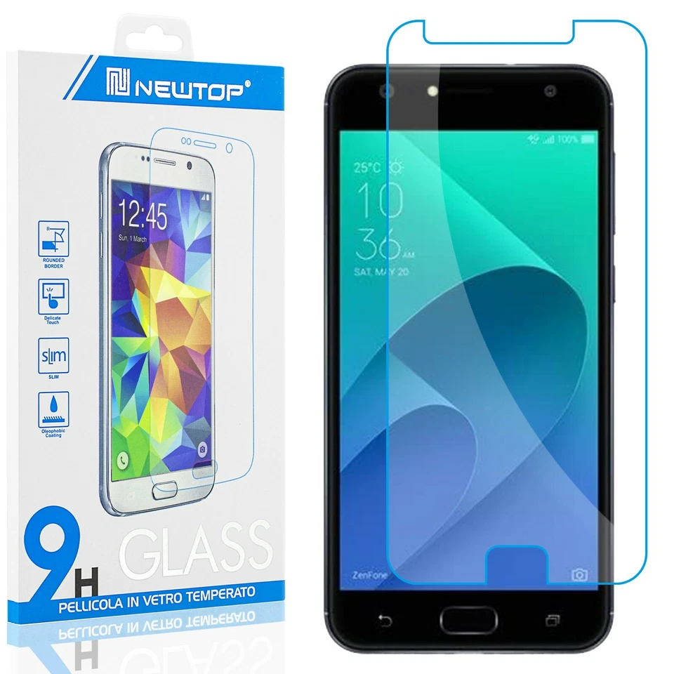 Pellicola Vetro Temperato per Asus Trasparente - Immagine 1 di 4