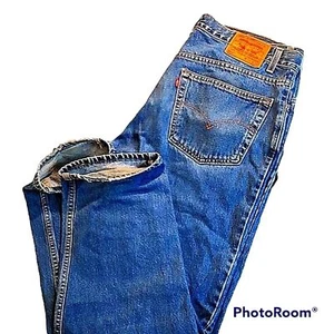 LEVI men denim 550 jeans 38x32 made USA Western Core Ranch Work Cowboycore VTG - Picture 1 of 9