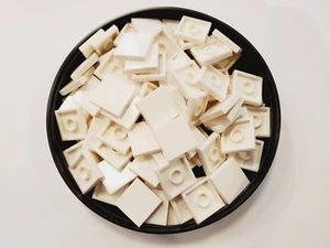 100x - LEGO Azulejo Blanco 2x2 con Ranura (3068b) Nuevo - Imagen 1 de 1