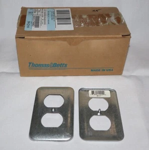 Steel City Cover Plate (x25) | *NEW* Utility 68-C-7 Plates Thomas & Betts - Afbeelding 1 van 5