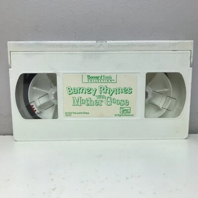 Barney & Friends Rhymes Mother Goose VHS Grelly USA