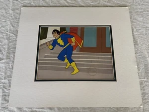 1981 Original Vintage Filmation Captain Marvel Jr SHAZAM Animation Cel With COA! - Picture 1 of 6
