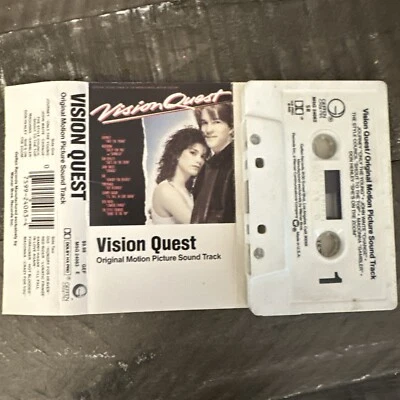 VISION QUEST -SOUNDTRACK /Cassette 1985) DIO, RED RIDER, MADONNA, HAGAR, JOURNEY Foto 1 de 4