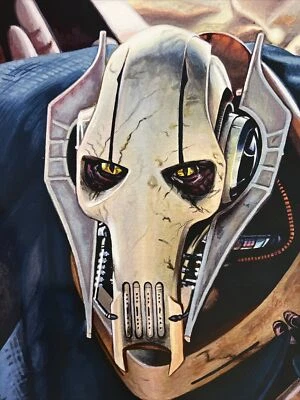 TOPPS 2020 STAR WARS GENERAL GRIEVOUS #65of86 RARE Living Fine Art Print 10x14 - Image 1 of 3