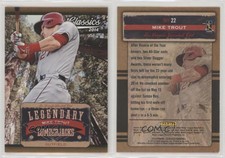 2014 Panini Classics Legendary Lumberjacks Mike Trout #22