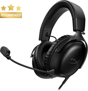 Cloud III Wired Gaming Headset - PC PS5 Xbox, 53mm Drivers, DTS, Foam, 3.5mm - Picture 1 of 12