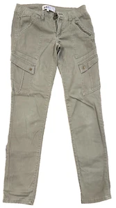 Jolt Junior Cargo Pants Green Casual Straight Leg Size 5 - Picture 1 of 5