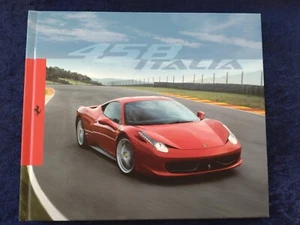 Ferrari 458 Italia Hardcover Prospekt Buch 2009 - Picture 1 of 8