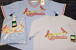 St. Louis Cardinals Nike Jersey Shirt Hoodie Hoody Arenado Nootbaar Winn City XL - Picture 1 of 6