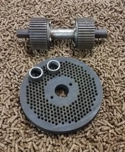9" (230mm) Roller Assembly and Die for Replacement or Homemade Pellet Mill - NEW - Picture 1 of 9