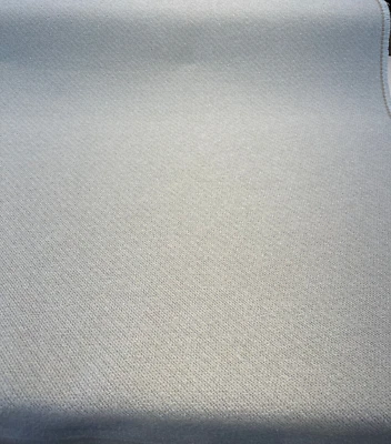 Sunbrella Light Blue Tweed Chenille Outdoor Upholstery Fabric By the yard - Image 1 of 4