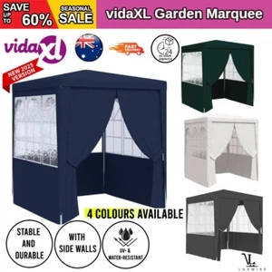 2x2m Outdoor Patio Gazebo Canopy Wedding Party Sunshade Market BBQ Tent Marquee - Picture 1 of 44