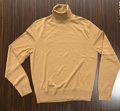 TOM FORD lana tostada punto fino cuello alto talla 50 Foto 1 de 4