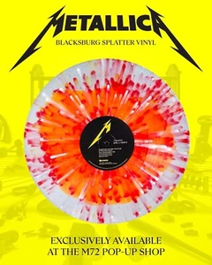 Metallica M72 Blacksburg Virginia Tech 72 Seasons Vinyl EXCLUSIVE Splatter - Picture 1 of 4