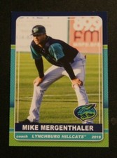2019 Grandstand, Lynchburg Hillcats, Bench Coach - MIKE MERGENTHALER