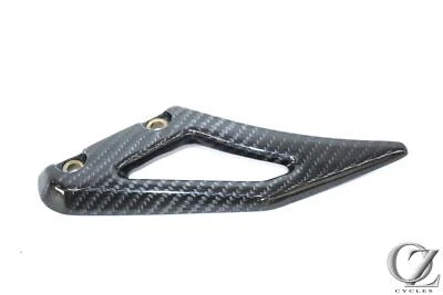 2006-2018 Triumph Daytona 675 675R Lower Chain Guard Cover 100% Carbon Fiber - Image 1 of 4