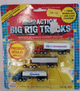1989 Micro Action Magnifiers Big Rig Trucks - Picture 1 of 3