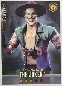 Injustice Serie 3, THE KILLING JOKE, JOKER, CARD #95 - RARA - Foto 1 di 3