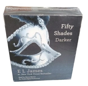 Fifty Shades Darker E.L. James Unabridged Audiobook CD NEW SEALED - Picture 1 of 4