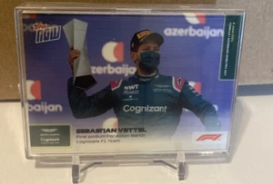 (LOT OF 20) 2021 Topps Now Formula 1 F1 016 SEBASTIAN VETTEL 1st Podium Aston - Picture 1 of 2