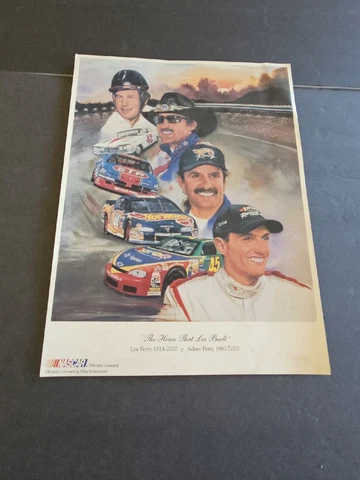 THE HOUSE THAT LEE BUILT" LEE ADAM KYLE RICHARD PETTY PHOTO MINI POSTER LICENSED Cover